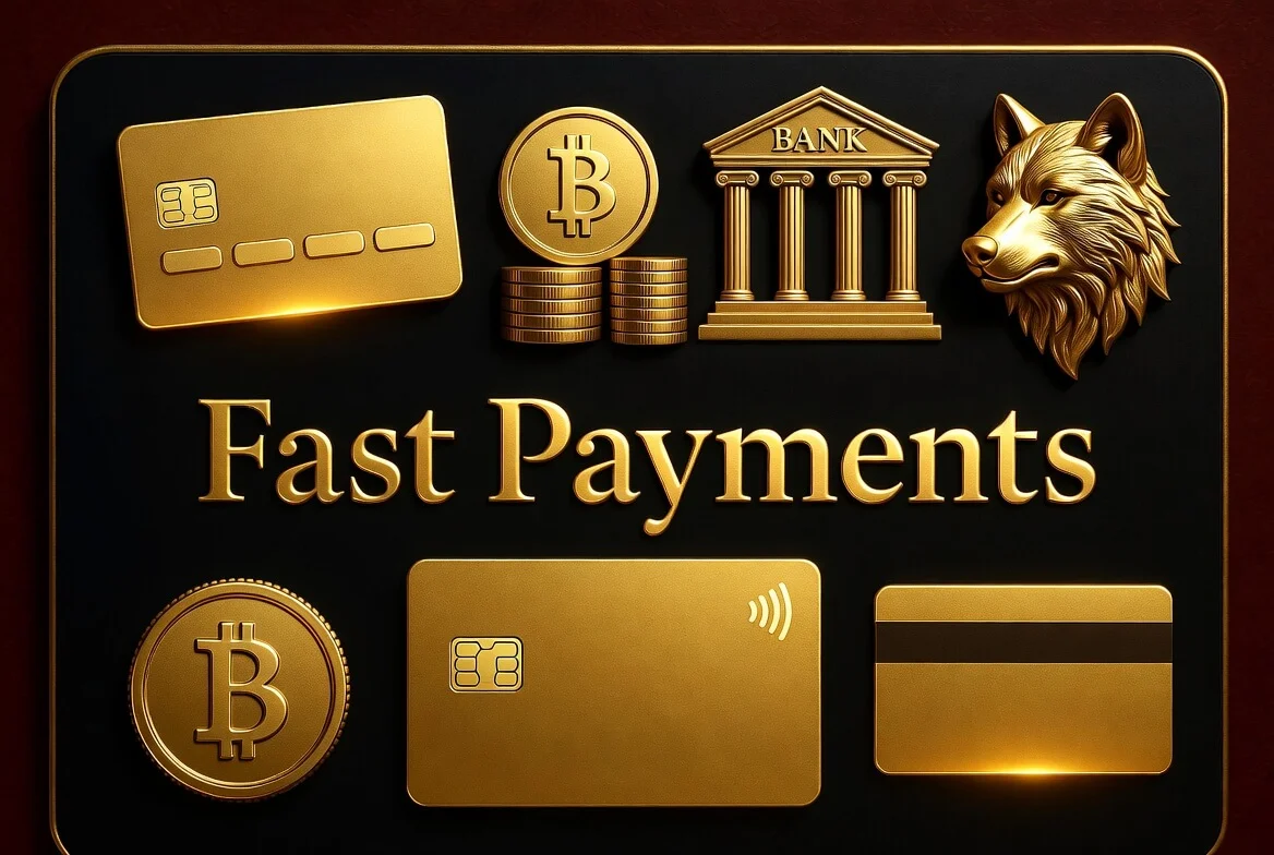 AUD payment methods at Wolf Winner Casino